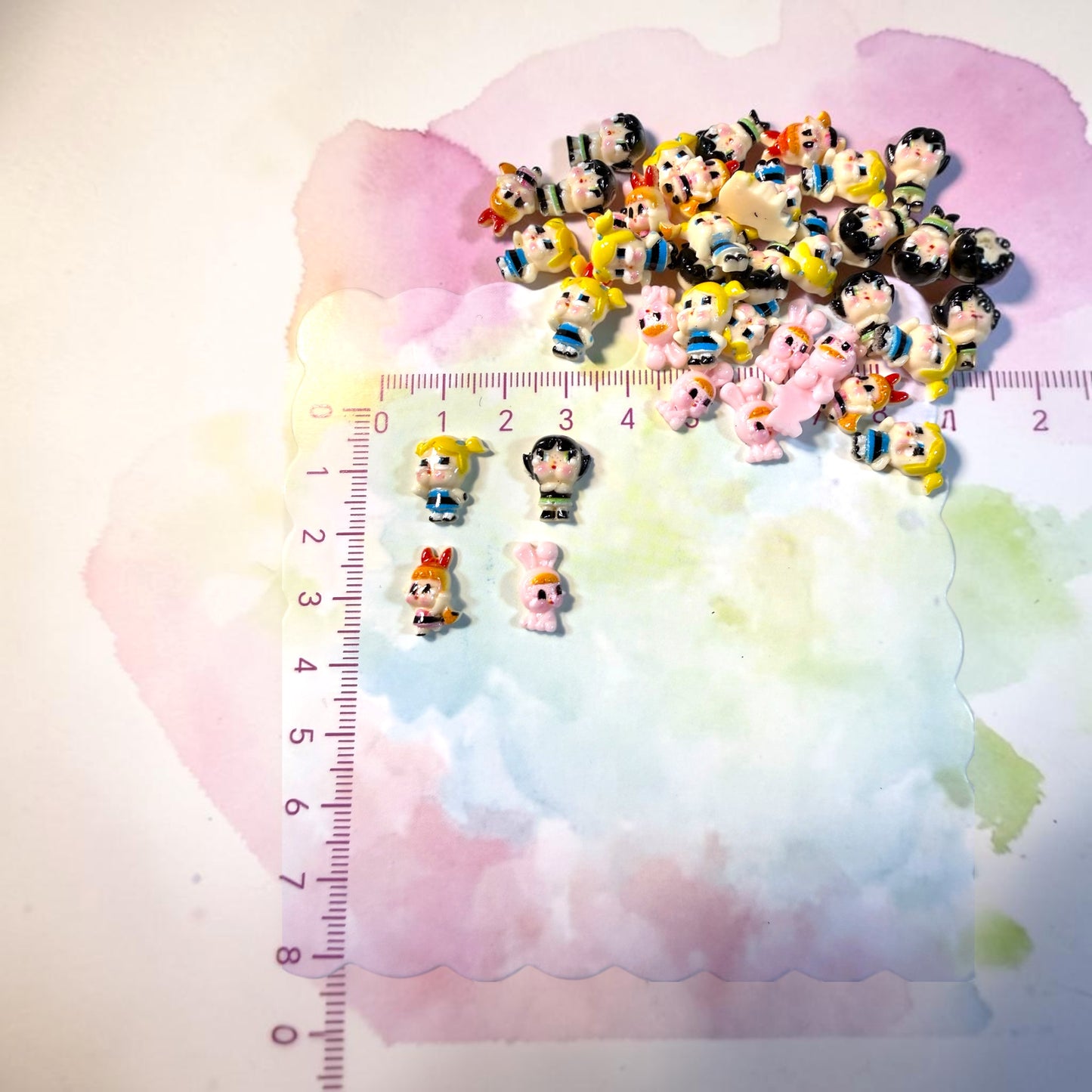 Crybaby inspired Character Nail Charms by the scoop