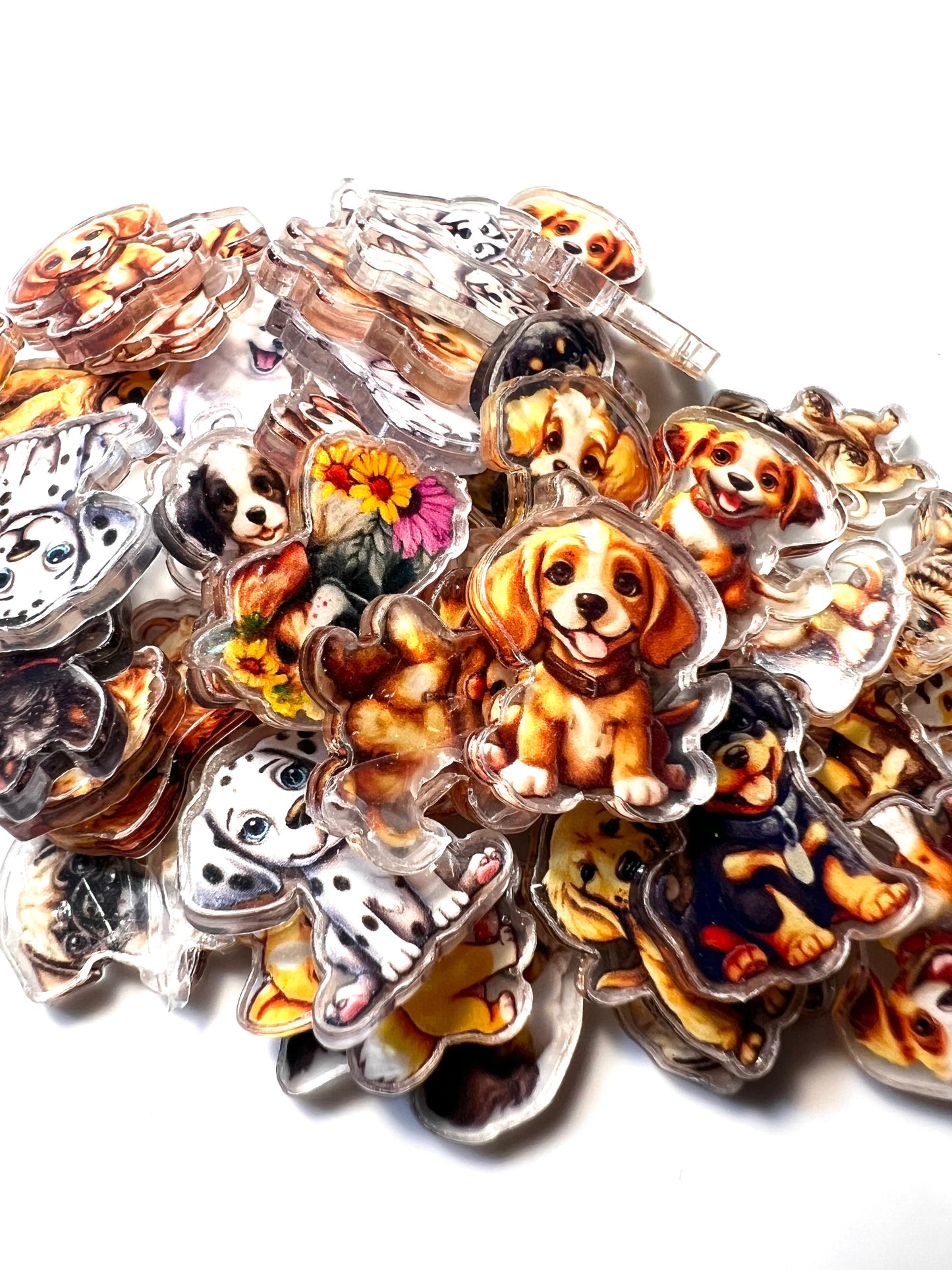 Acrylics 2cm for DIY (Lot of 20)