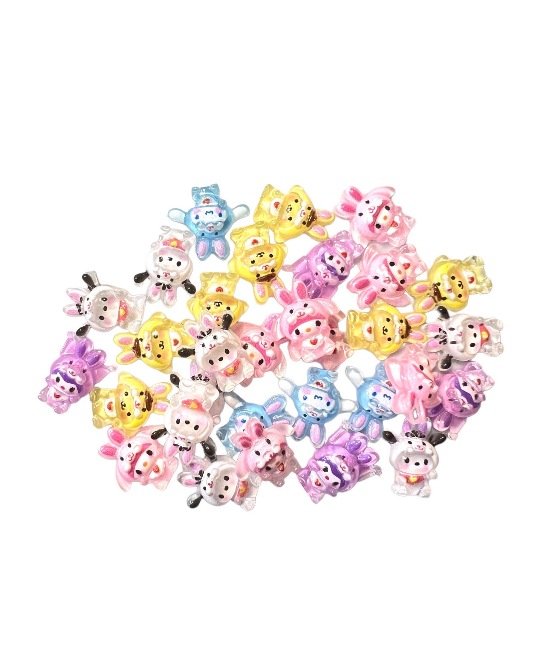 San Ri0 inspired Character Nail Charms by the 10ml scoop