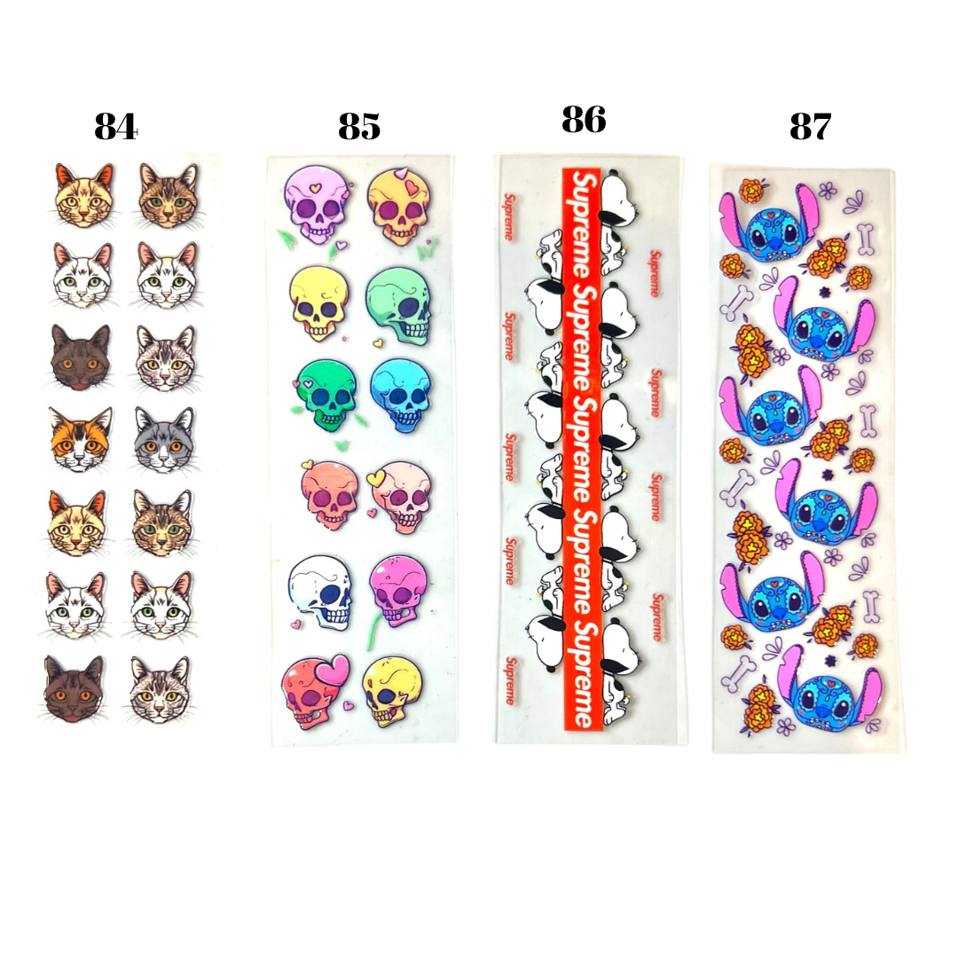 Vinyl Sticker Wraps For DIY Pen Set (1 pen + 1 wraps)| Waterproof stickers|For Pens| Stickers for tumblers| stickers for Desks| Stickers for Car| Stickers for Phone Case| Stickers for Key chains