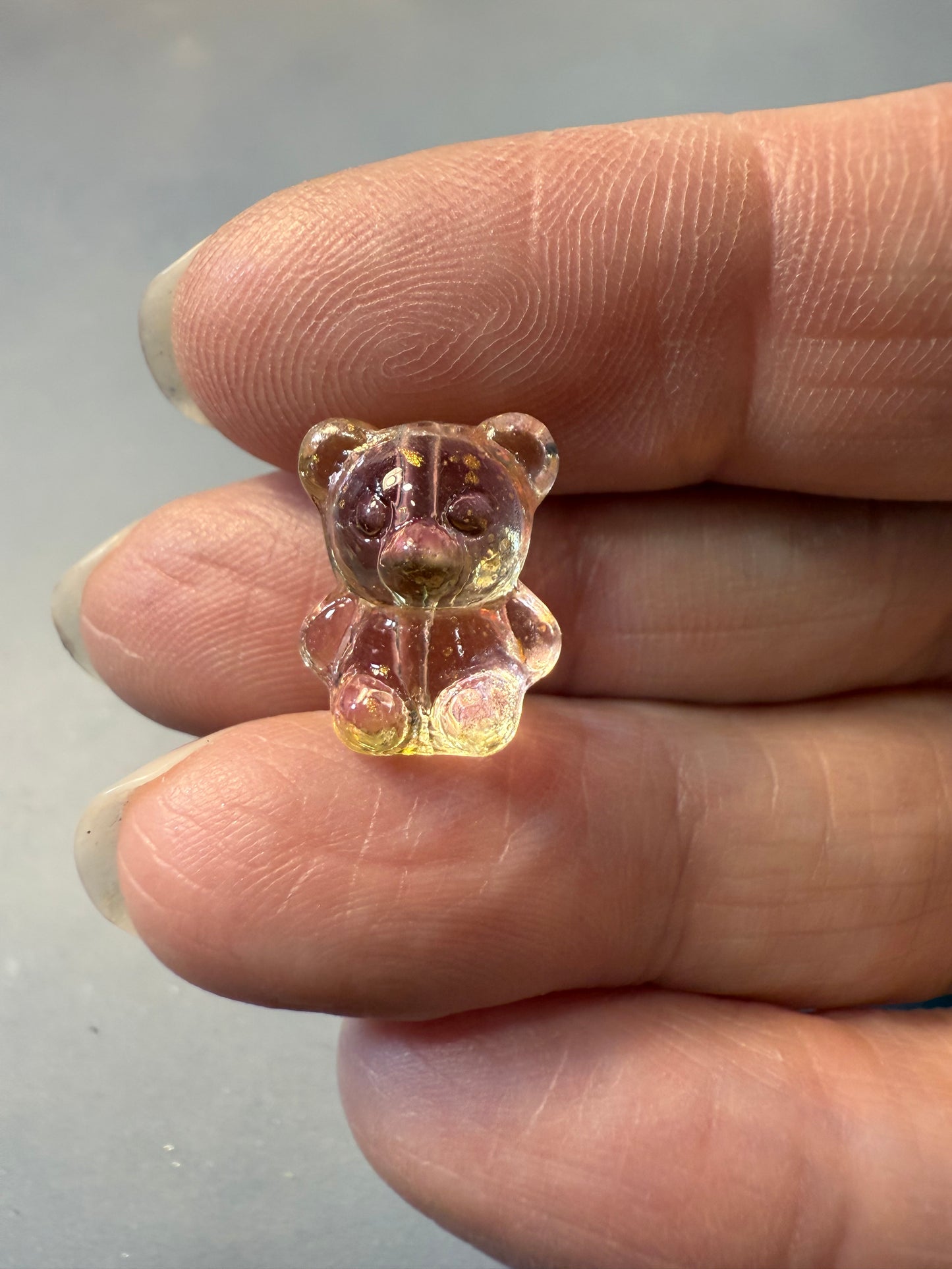 Colorful Bears High Quality Glass Beads- Size 12mm| DIY| Hobbies| Crafts| Craft Items| Beading| Hand-Made|Collectibles