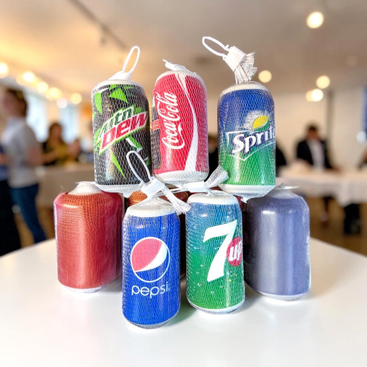 Assorted Soda Can Shaped Novelty Toy Squeezies