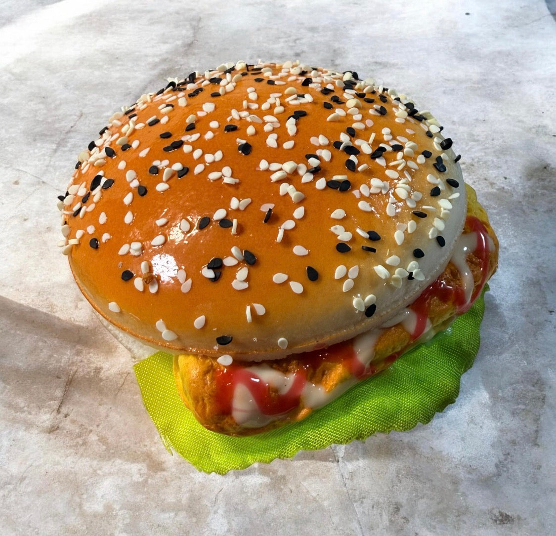 Funny Hamburger sensory Squishy toy|Squishy|Random