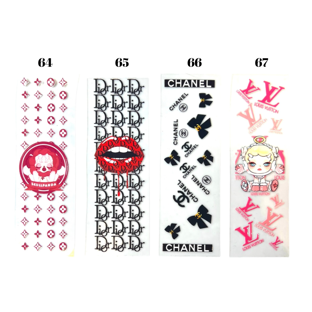 Vinyl Sticker Wraps For DIY Pen Set (1 pen + 1 wraps)| Waterproof stickers|For Pens| Stickers for tumblers| stickers for Desks| Stickers for Car| Stickers for Phone Case| Stickers for Key chains