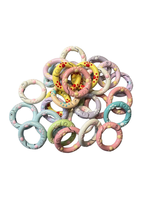 Pastel Keychain Findings for DIY| Hobbies| Beading| Collectible| DIY| Jewelry Making| Beads