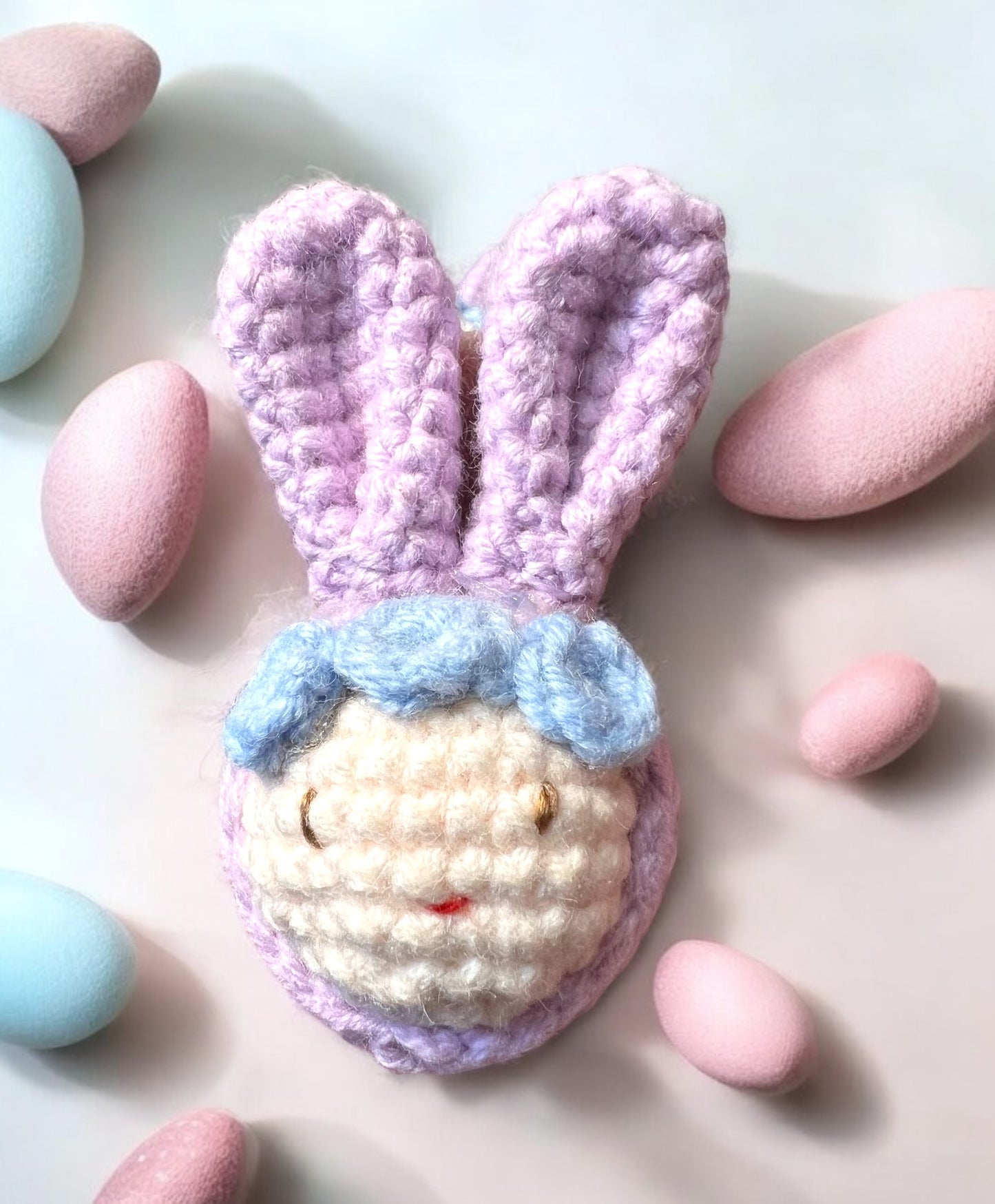 Crochet Bunny head|DIY| Hobbies| Crafts| Craft Items|Crochet items