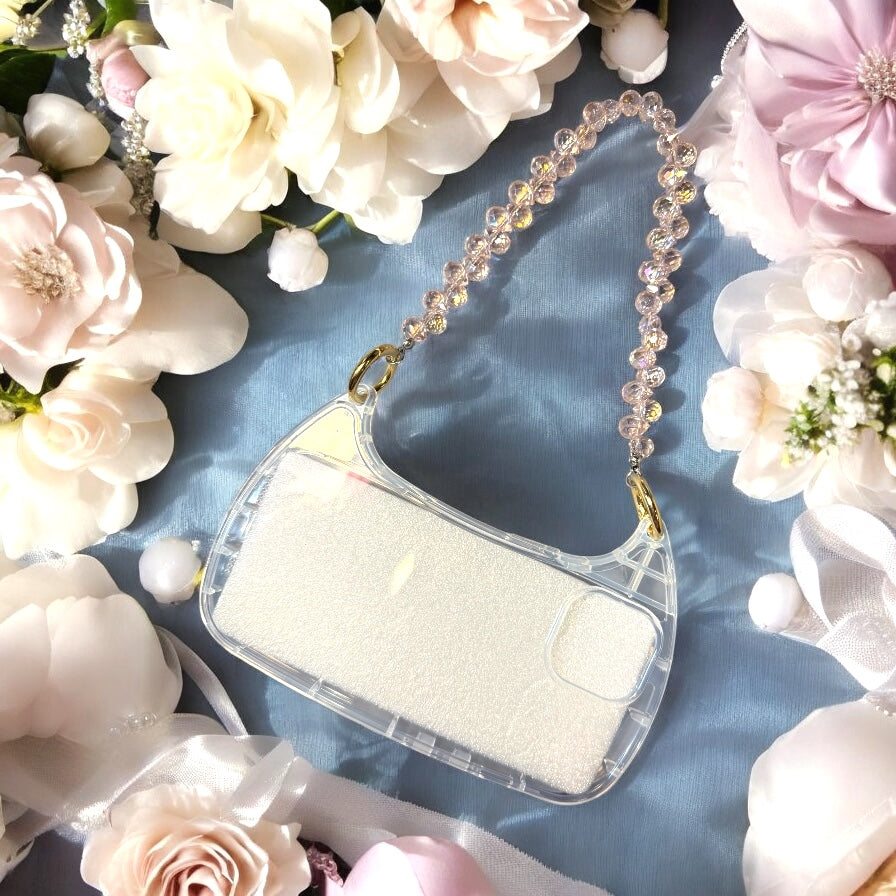Handmade Wristlet Chain-High Quality Glass Teardrop Beads