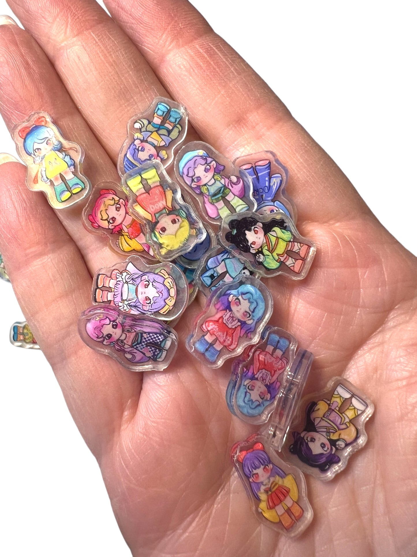 Acrylics 2cm for DIY (Lot of 20)