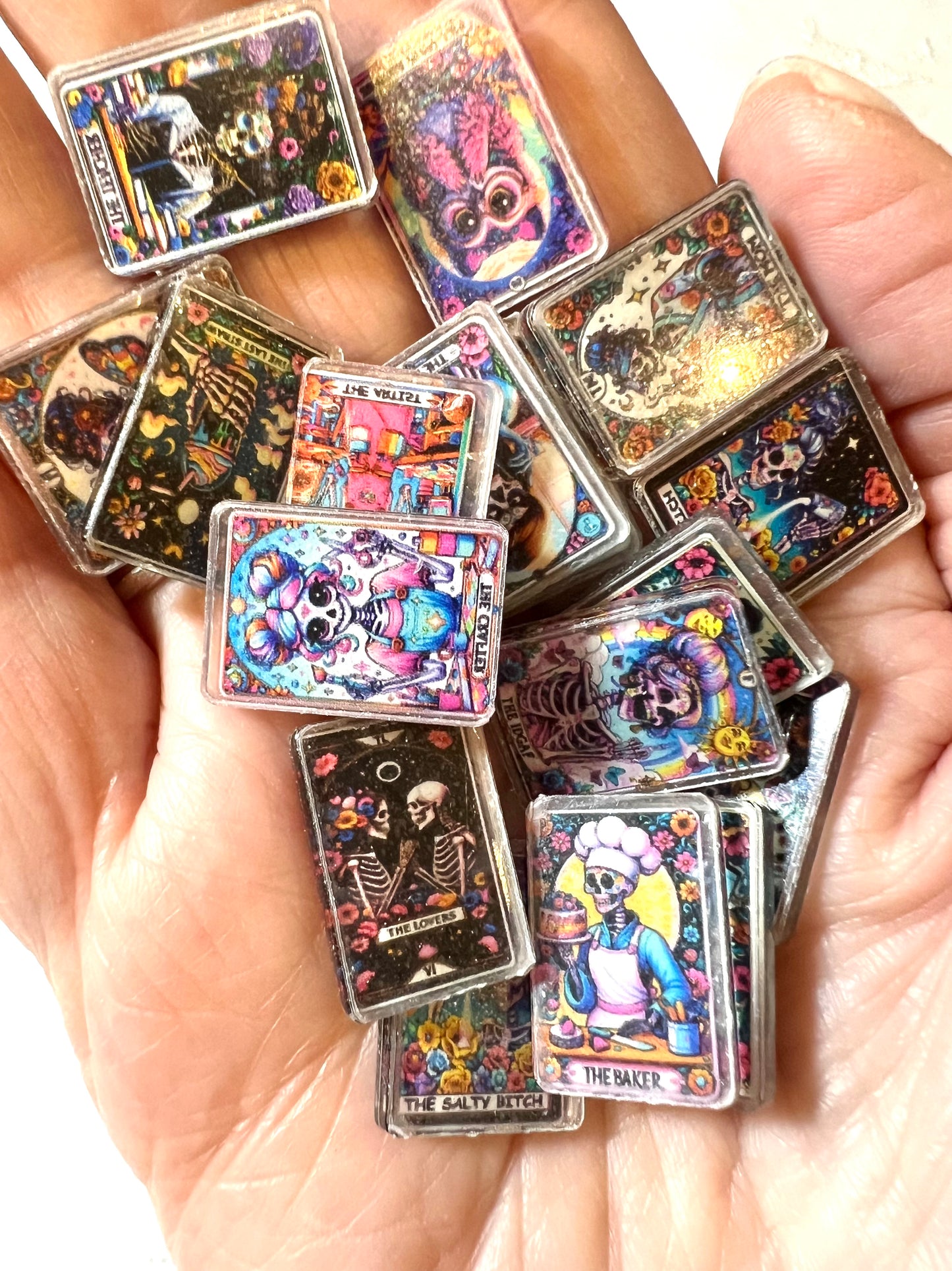 Acrylics 2cm for DIY (Lot of 20)