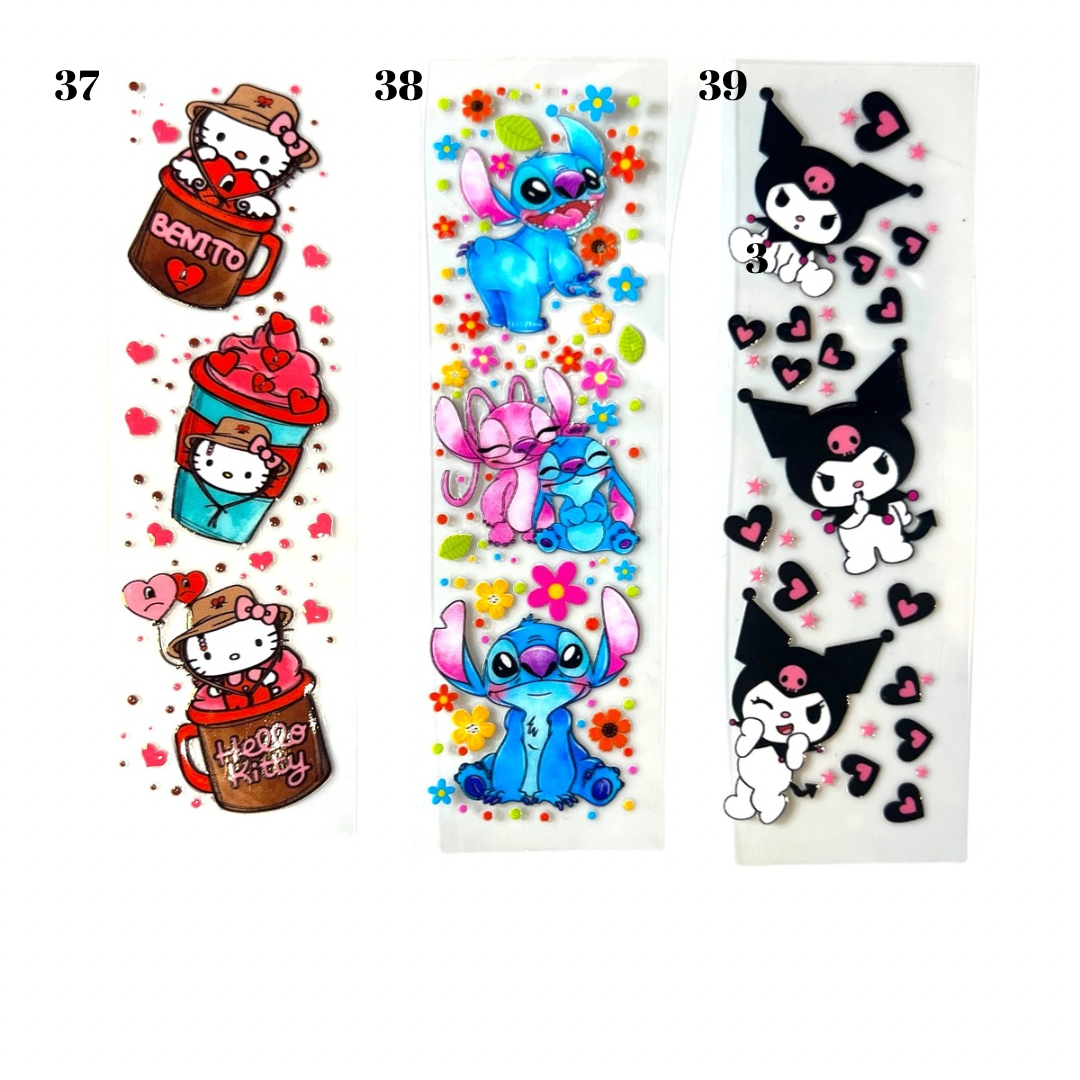 Vinyl Sticker Wraps For DIY Pen Set (1 pen + 1 wraps)| Waterproof stickers|For Pens| Stickers for tumblers| stickers for Desks| Stickers for Car| Stickers for Phone Case| Stickers for Key chains