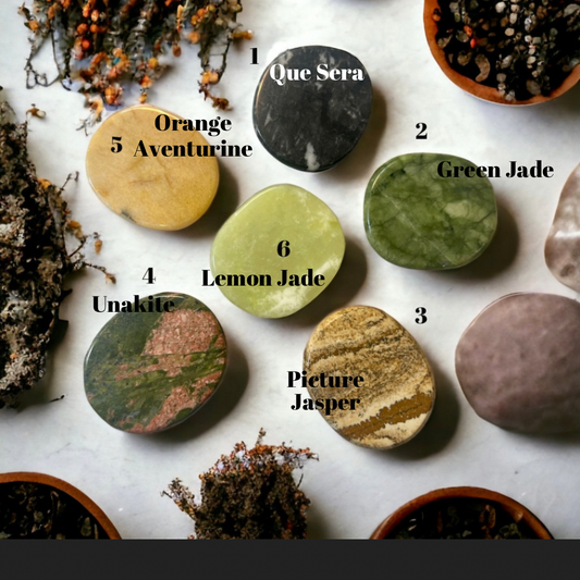 Natural Crystal Phone Grips| Crystals| Pop sockets| Worry stones| pocket crystals| crystal carvings