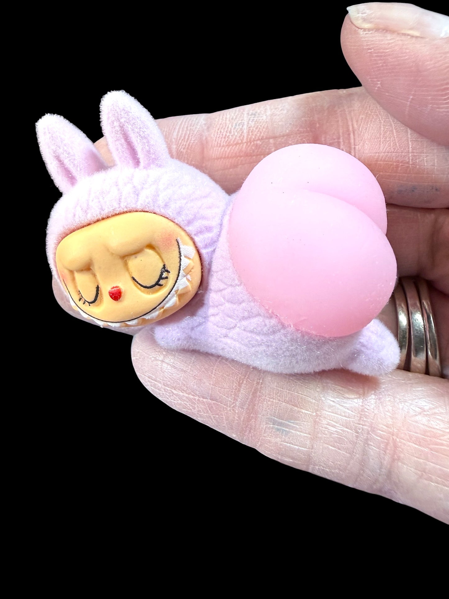 3D Resin and Flocked Sensory squishy Mini Collector Dolls-Random pick