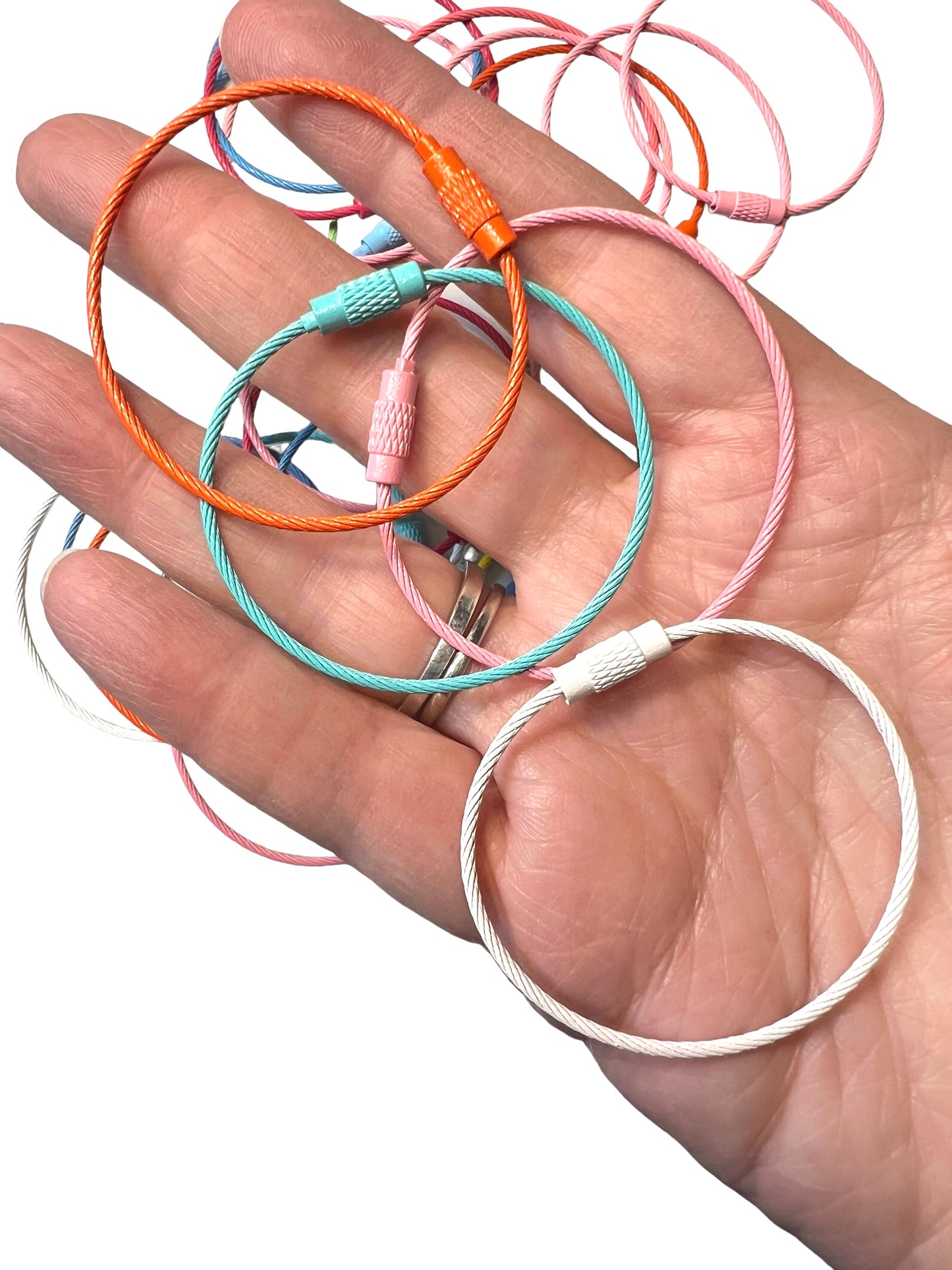 Pastel Keychain Findings for DIY| Hobbies| Beading| Collectible| DIY| Jewelry Making| Beads