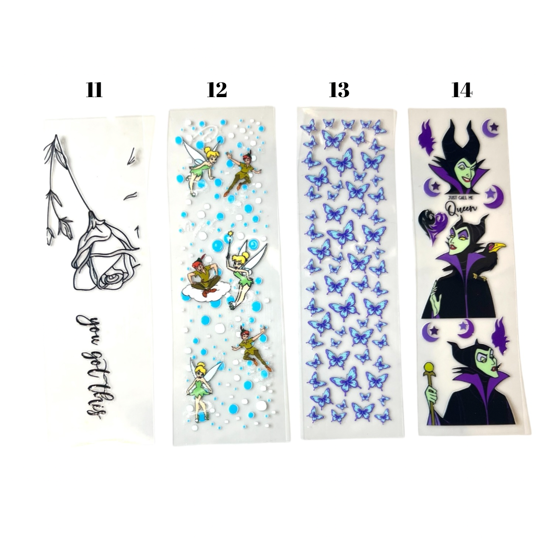 Vinyl Sticker Wraps For DIY Pen Set (1 pen + 1 wraps)| Waterproof stickers|For Pens| Stickers for tumblers| stickers for Desks| Stickers for Car| Stickers for Phone Case| Stickers for Key chains