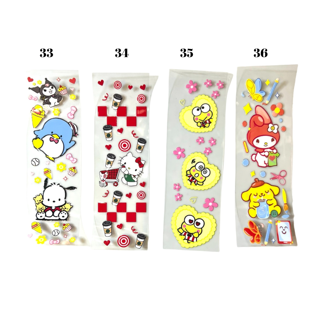 Vinyl Sticker Wraps For DIY Pen Set (1 pen + 1 wraps)| Waterproof stickers|For Pens| Stickers for tumblers| stickers for Desks| Stickers for Car| Stickers for Phone Case| Stickers for Key chains