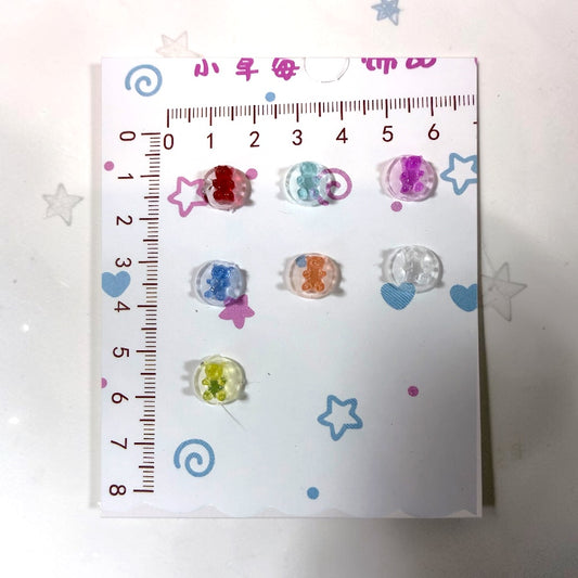 Gummy Bear Micro Nail Charms by the 10ml scoop l