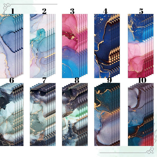 Beautiful Sensory Strips/Bookmarks Satin texture| Textured Stickers| Tactile Touch| Nerve Endings in Fingertips
