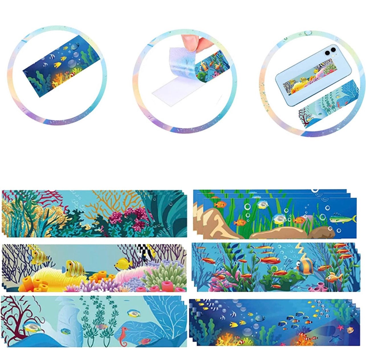 Calming Sensory Strips| Textured Stickers| Tactile Touch| Nerve Endings in Fingertips