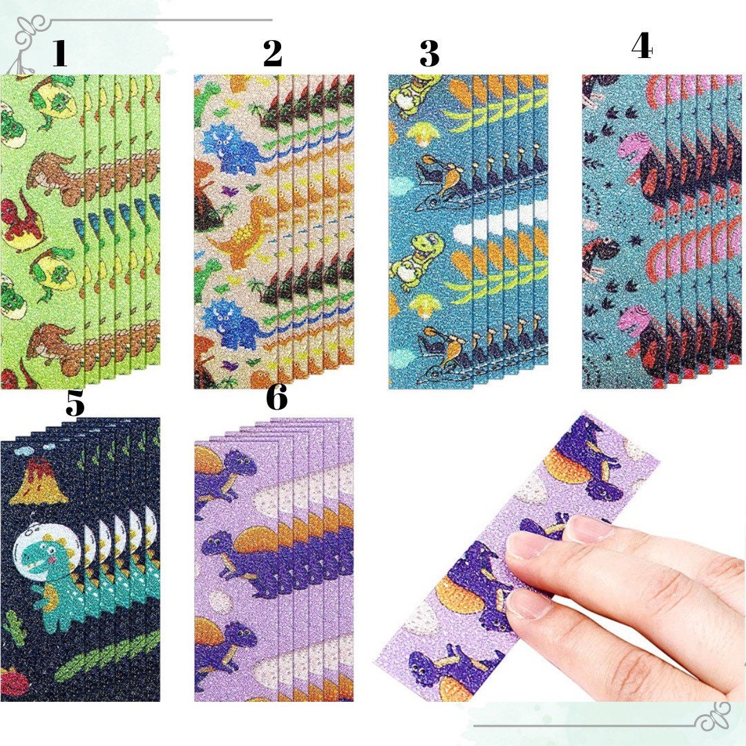 NEW Dinosaur Calming Strips| Textured Stickers| Tactile Touch| Nerve Endings in Fingertips