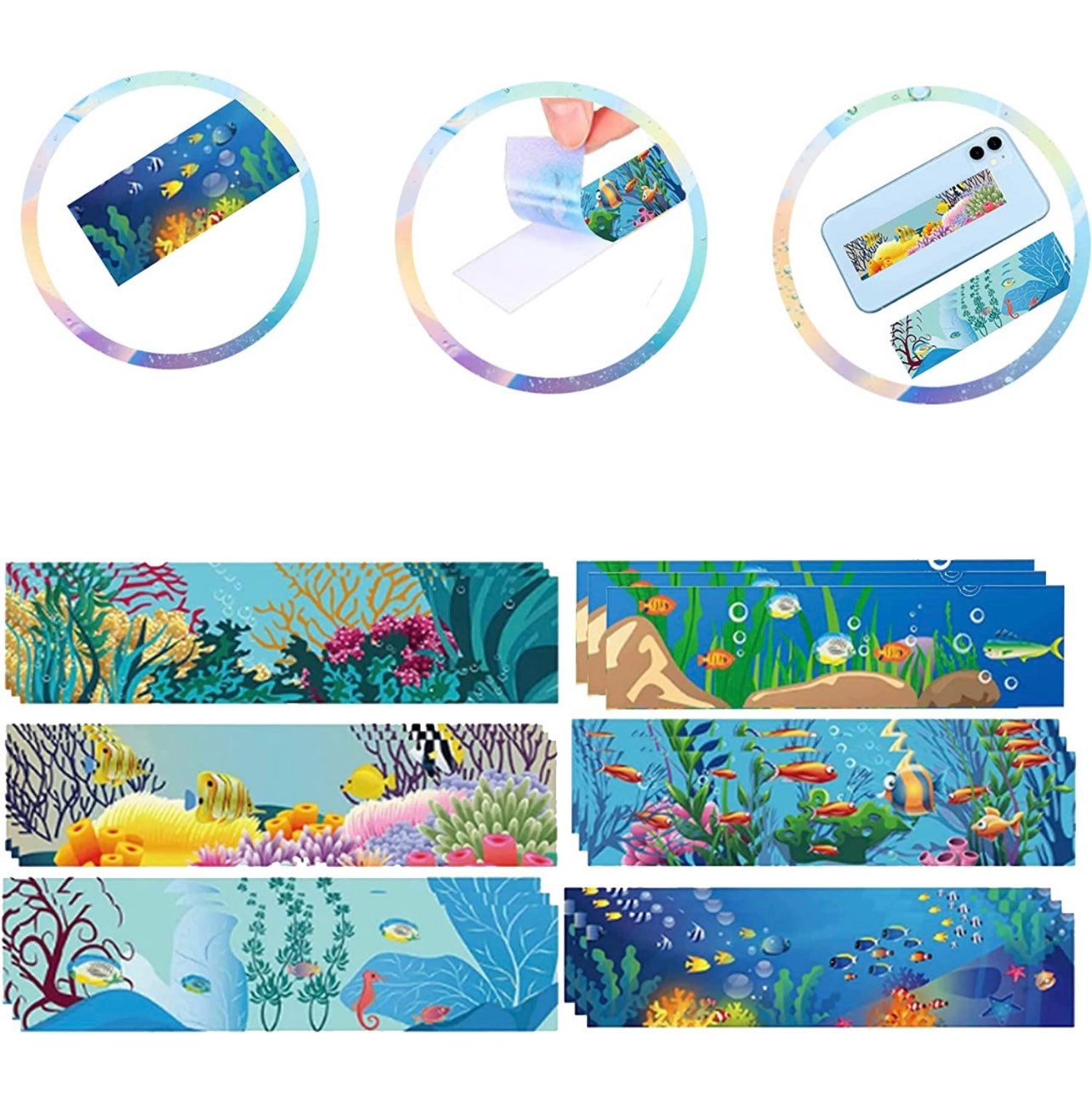 Calming Sensory Strips| Textured Stickers| Tactile Touch| Nerve Endings in Fingertips