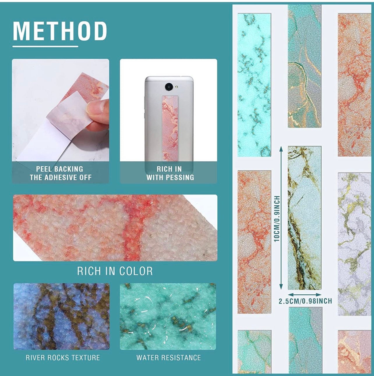 NEW Design of Large Sensory Calming strip| Textured Stickers| Tactile Touch| Nerve Endings in Fingertips