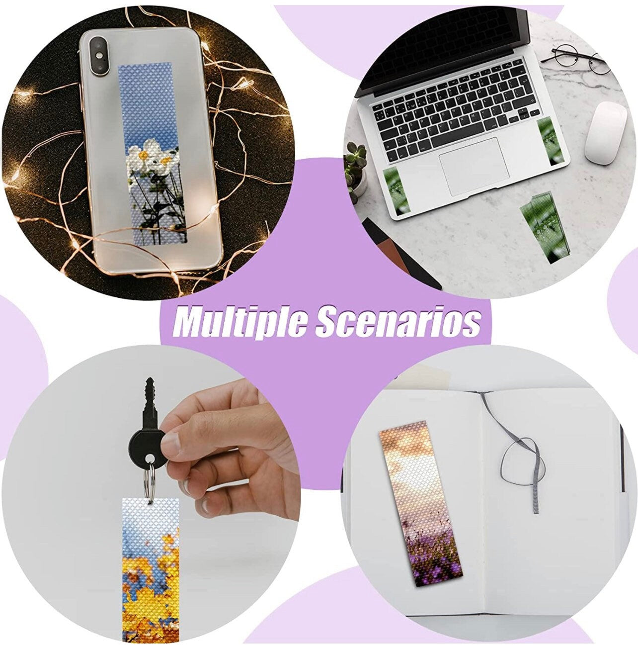 BULK- Beach Sensory Calming Strips| Textured Stickers| Tactile Touch| Nerve Endings in Fingertips