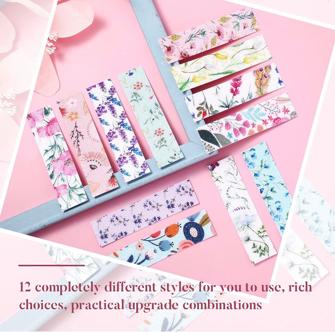 NEW Floral Sensory Calming Strips| Textured Stickers| Tactile Touch| Nerve Endings in Fingertips