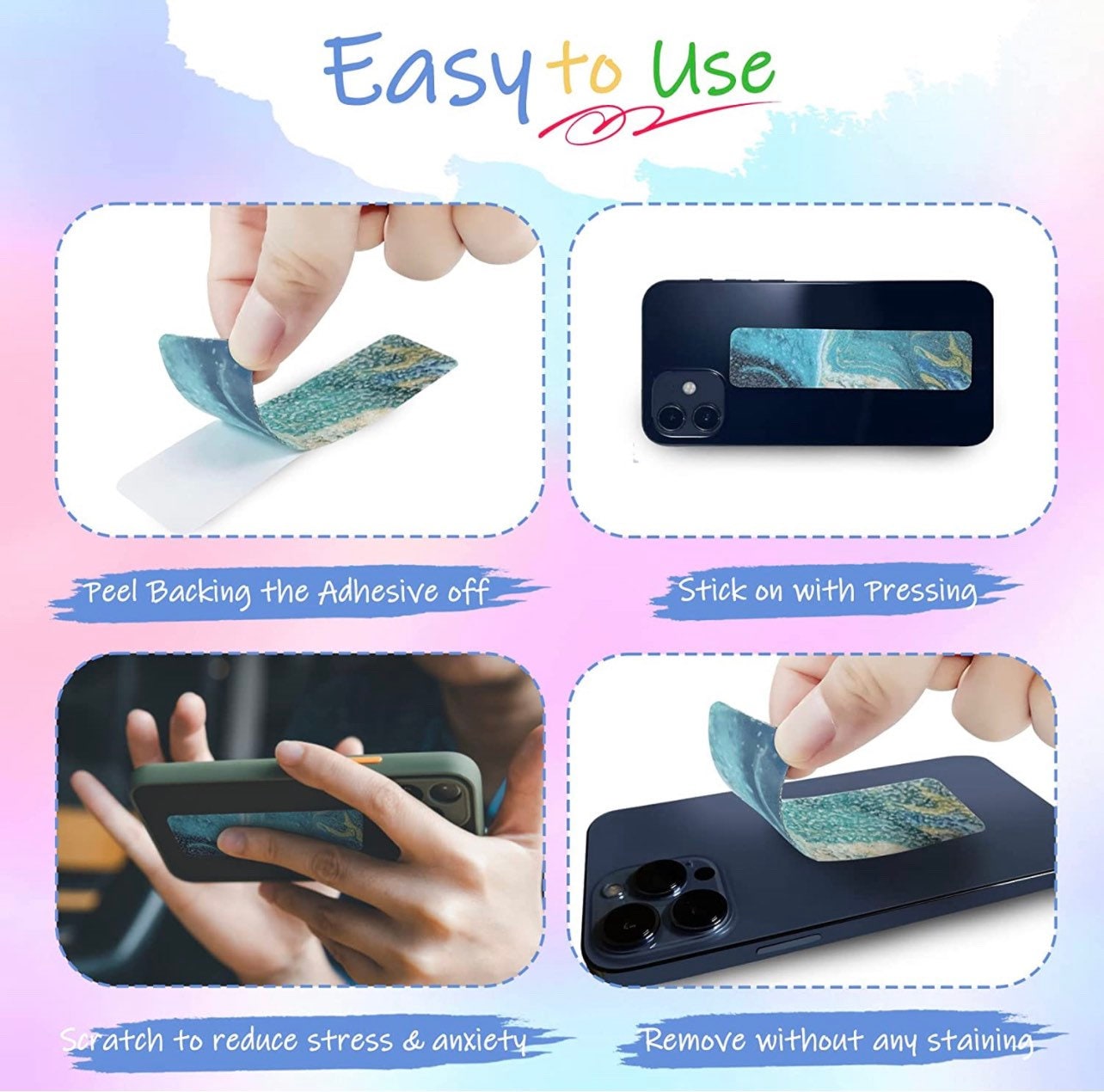 BULK- Beach Sensory Calming Strips| Textured Stickers| Tactile Touch| Nerve Endings in Fingertips
