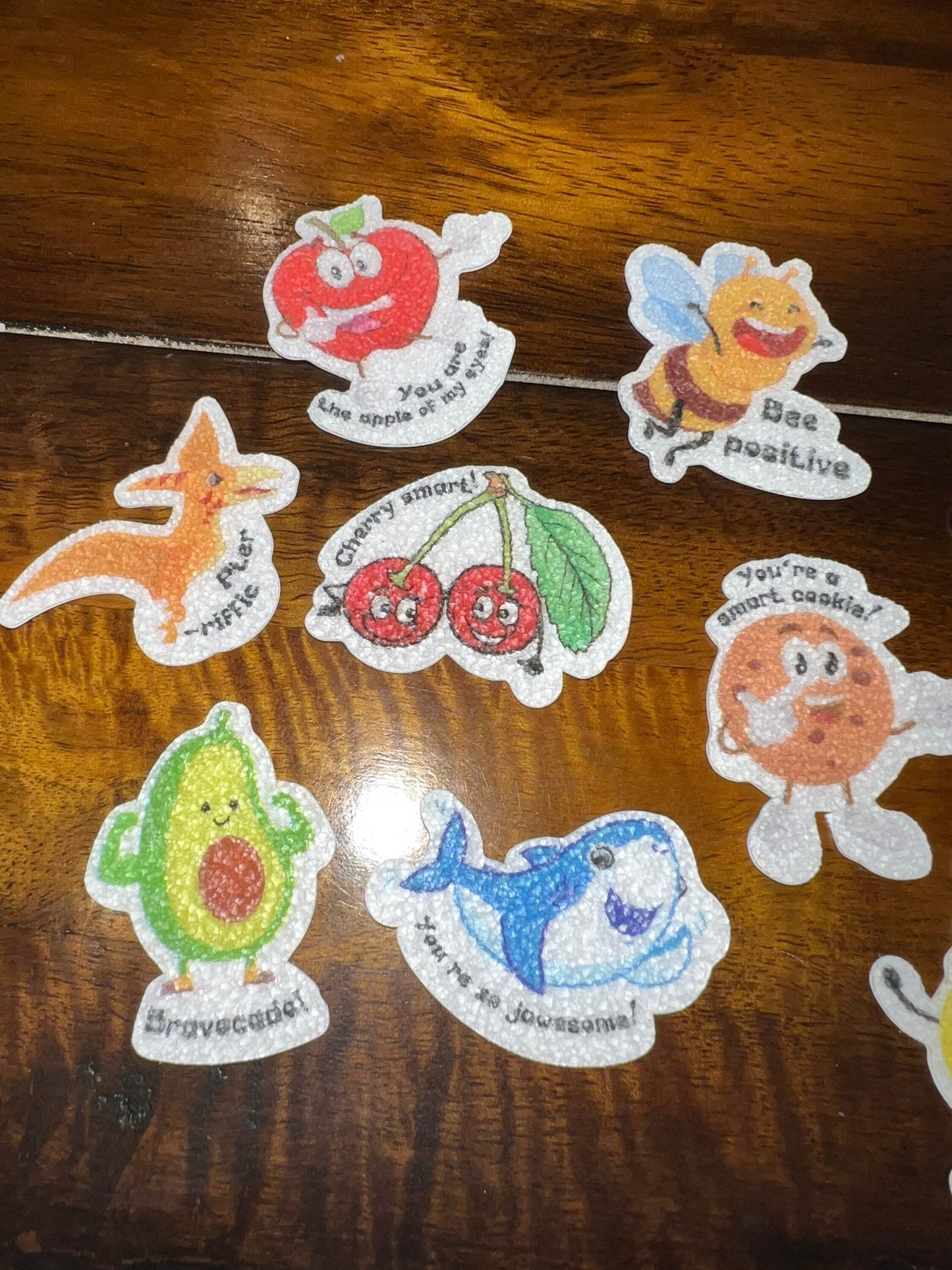 Positive Sensory Calming sticker Designs