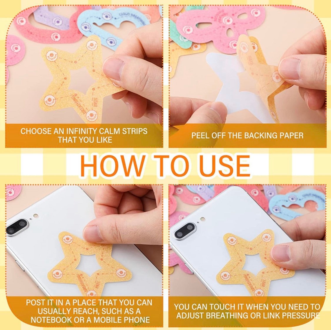 Finger Tracing Sensory Calming Strips| Textured Stickers| Tactile Touch| Nerve Endings in Fingertips