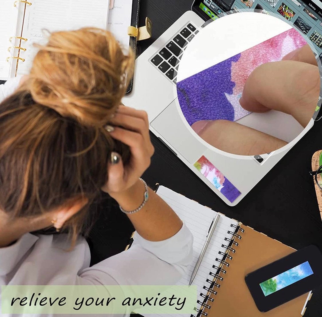 Pastel Marble Sensory Calming Strips| Textured Stickers| Tactile Touch| Nerve Endings in Fingertips